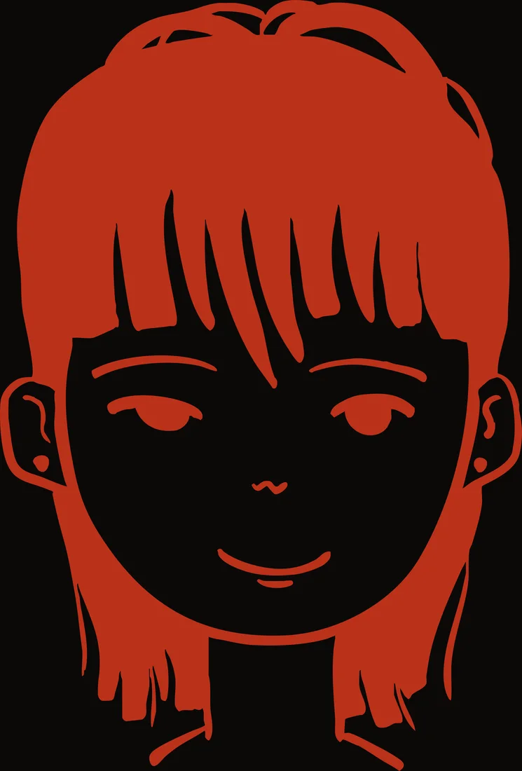 Ilustración de la chica de Ppang para rotulación